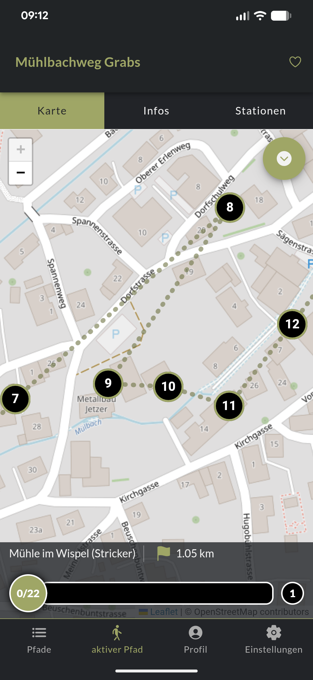 Erlebnispfade Auswahl